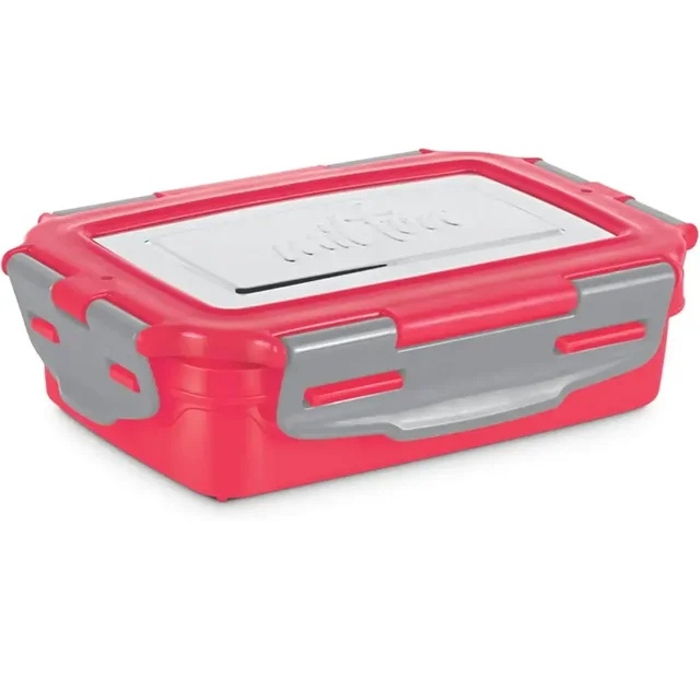 MILTON Steely Super Deluxe Insulated Inner Stainless Steel Big Tiffin Box - Blue