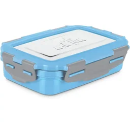 MILTON Steely Super Deluxe Insulated Inner Stainless Steel Big Tiffin Box - Blue