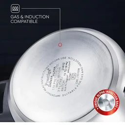 PRESTIGE Prestige Svachh Deluxe Alpha 3.0 STAINLESS STEEL Pressure Cooker - Base Variant