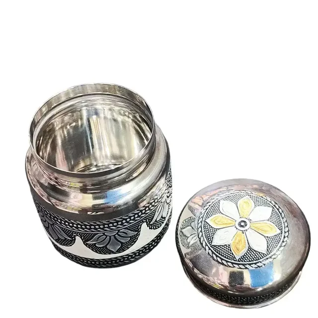Stainless Steel Antique Mukhwas Set - Base Variant