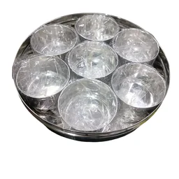 Stainless Steel C-Through Masala Box Size 9