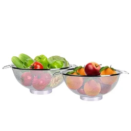 Stainless Steel Fruit and Vegetables Basket Strainer - Base Variant