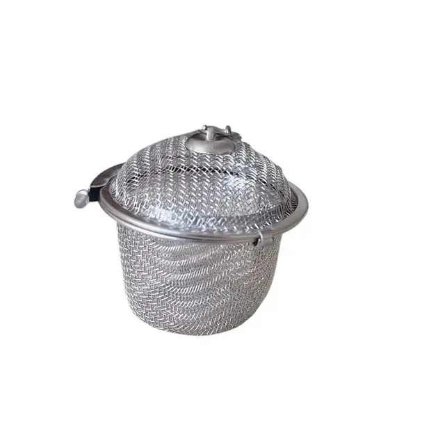 Stainless steel Small Net Mesh Easy Loose Leaves Green Tea Filter Pot Stainer - Base Variant