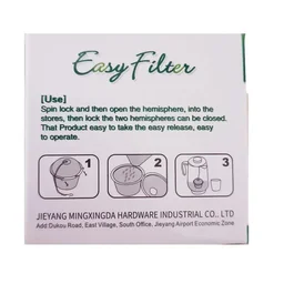 Stainless steel Small Net Mesh Easy Loose Leaves Green Tea Filter Pot Stainer - Base Variant
