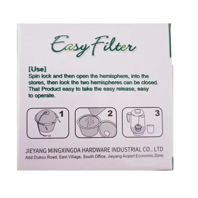 Stainless steel Small Net Mesh Easy Loose Leaves Green Tea Filter Pot Stainer - Base Variant