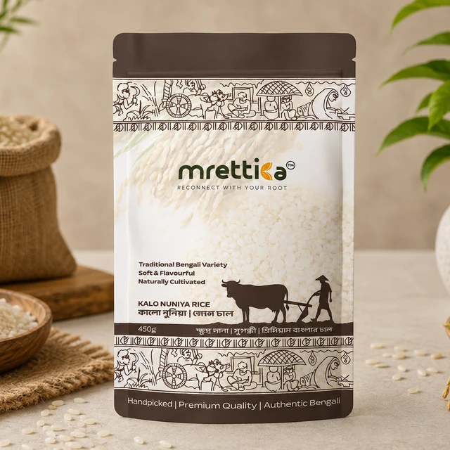 Mrettika™ Kalo Nuniya Rice