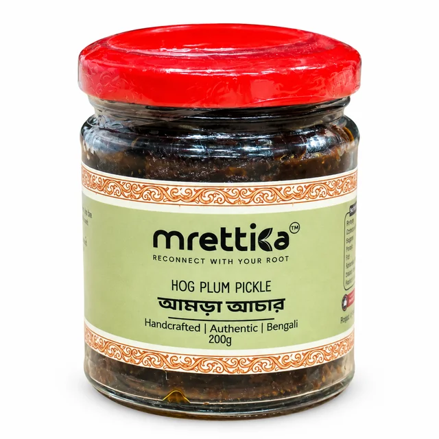 Mrettika Amra Achaar – Traditional Bengali Hog Plum Pickle - 200g