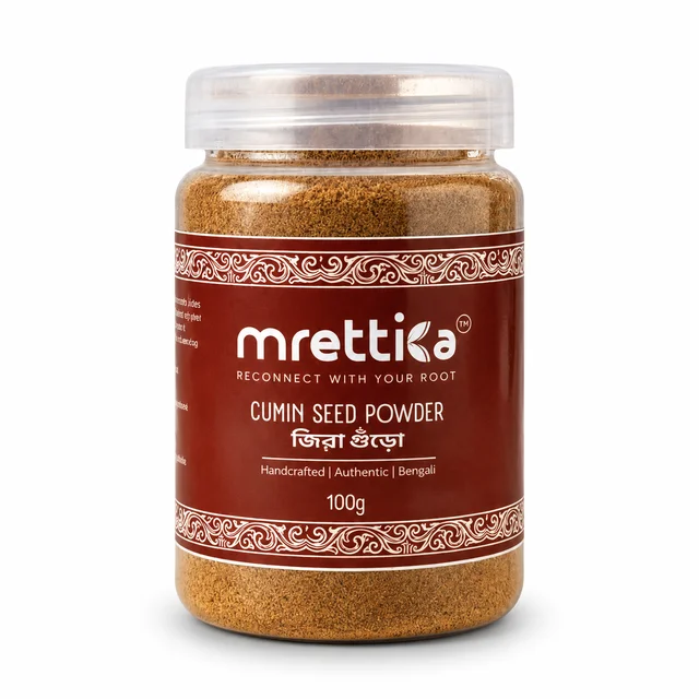 Mrettika Jeera Powder – Aromatic Cumin Powder for Traditional Cooking - 100g