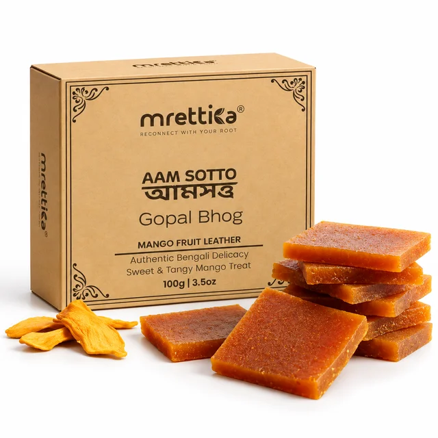 Mrettika Gopal Bhog Aam Satta – Traditional Bengali Mango Delicacy - 100g