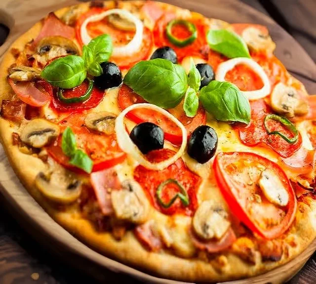 Old School Special Pizza