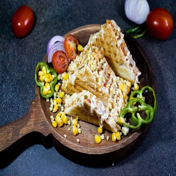 Corn Cheese Sandwich             {Red Chilli}