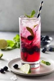 Blue Berry Mojito {Time Square}