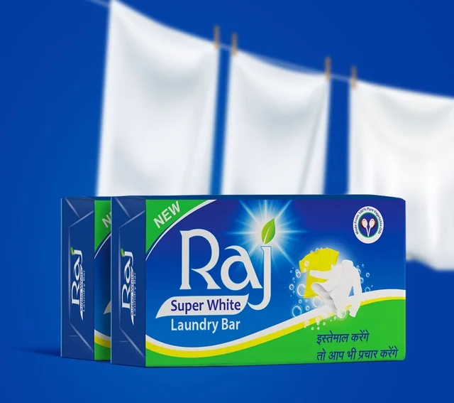 Raj Detergent Soap 4 Tikki