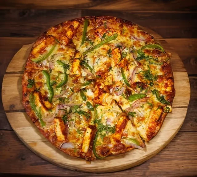 2 Tandoori Pizza Small + 1 Small