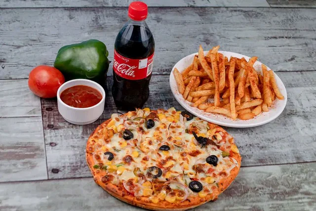Fries+ Coke+ Small Pizza(Onion)