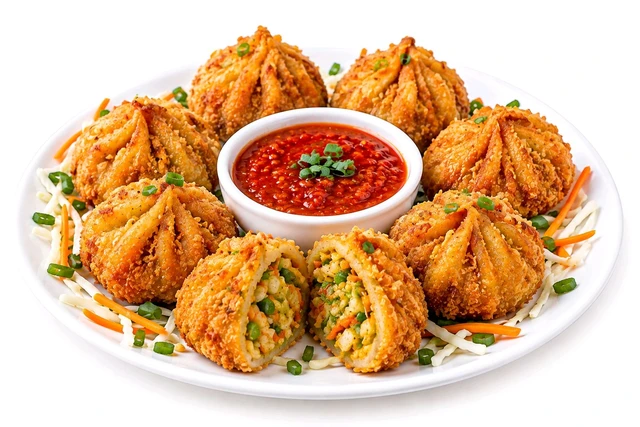 Veg Kurkre Momo