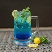 Blue Curacao Mojito   {Time Square}