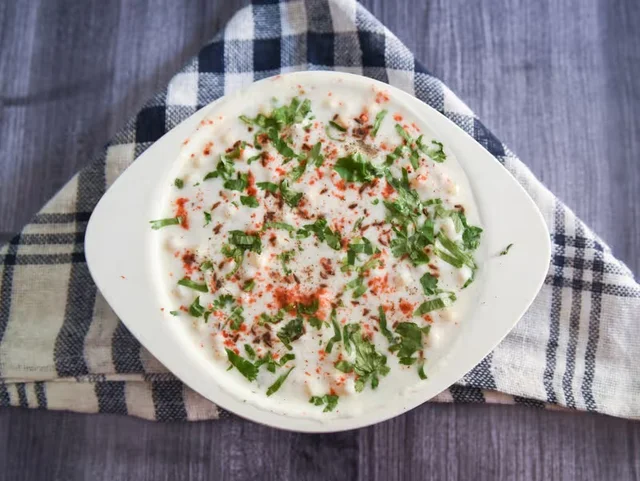Veg Raita    {Shiv Vaishno Dabba}