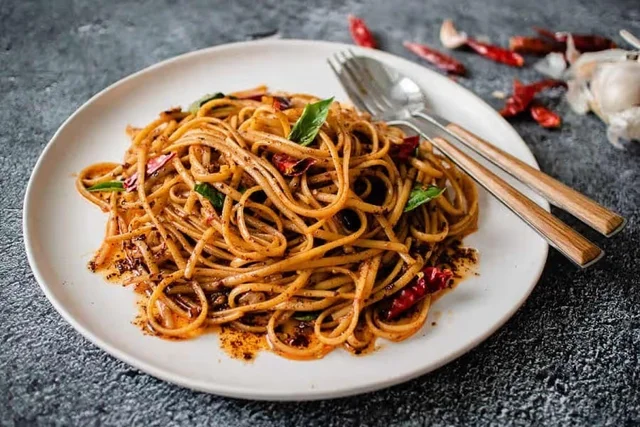 Hot Garlic Noodles
