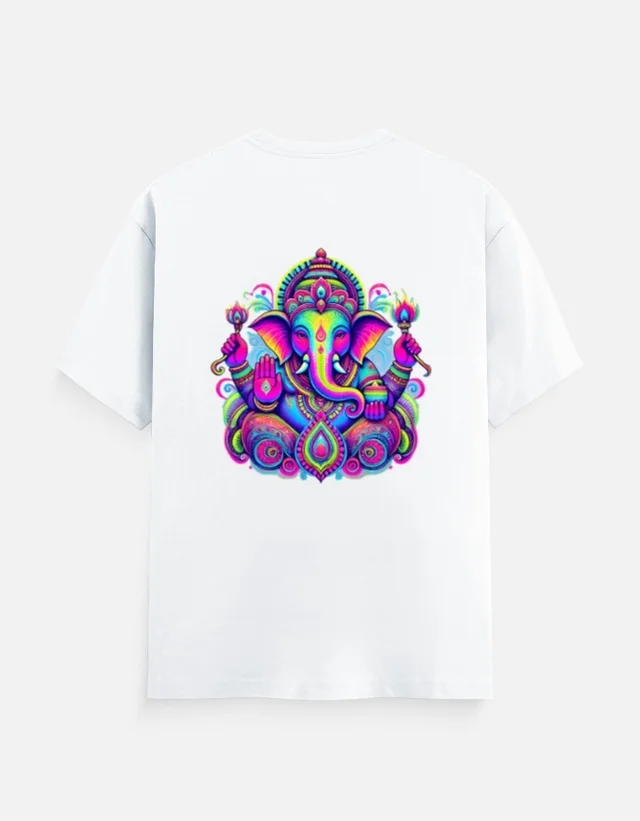 GANPATI  DTF PRINT T SHIRT