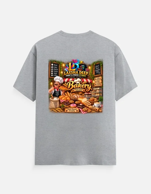 BAKERY DTF PRINT T SHIRT