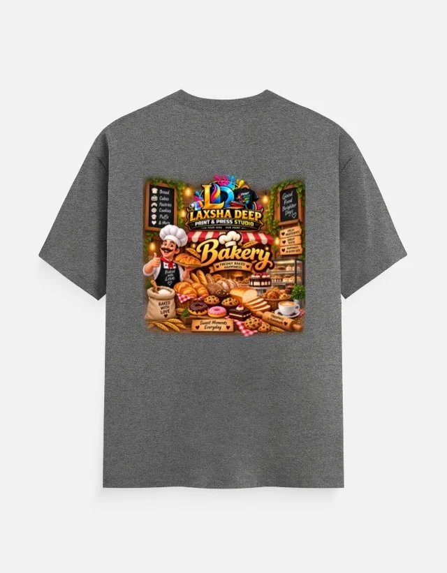 BAKERY DTF PRINT T SHIRT