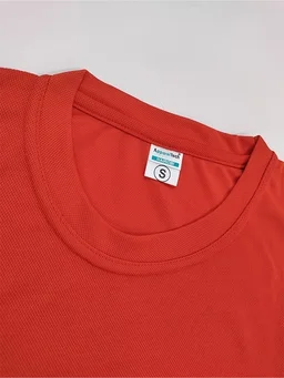 Dot Knit Sublimation T-Shirt (Pack of 10) Color: Yellow - S