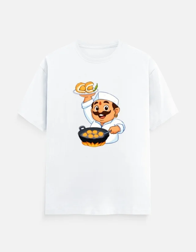 VADA PAV DTF PRINT T SHIRT