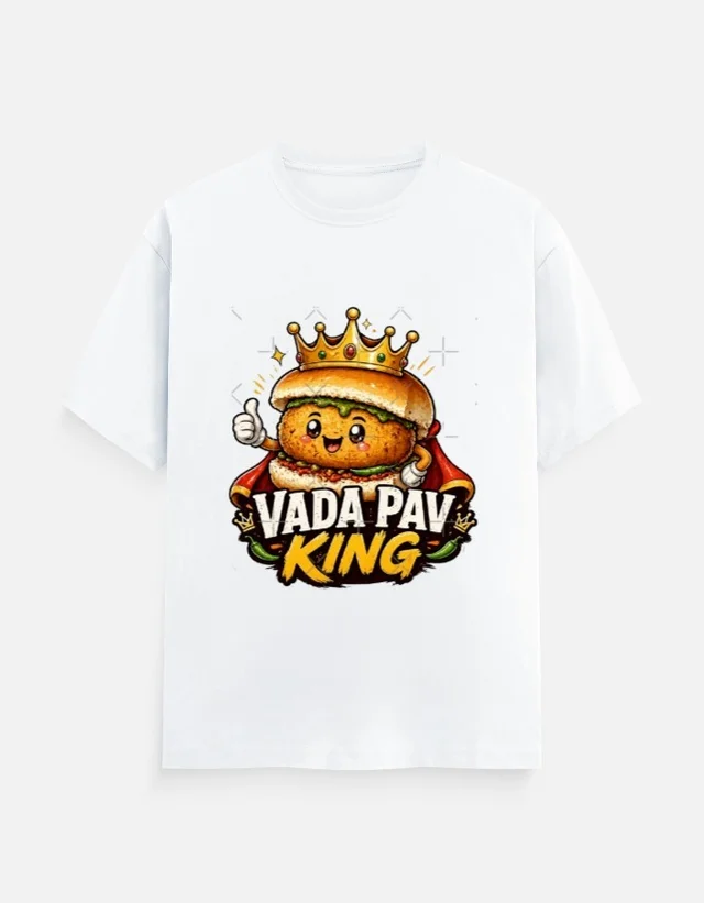 VADA PAV DTF PRINT T SHIRT