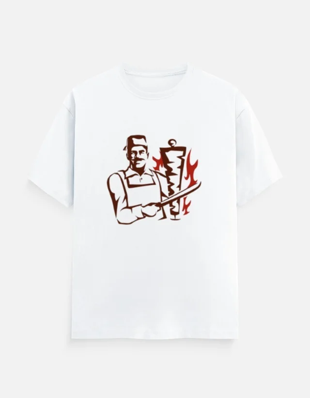 SHAWARMA DTF PRINT T SHIRTS