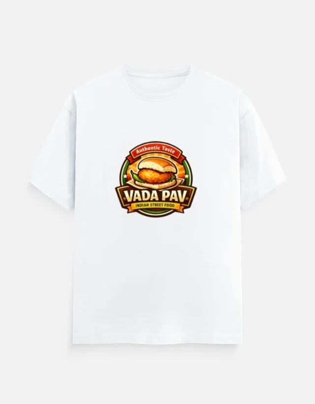 VADA PAV DTF PRINT T SHIRT