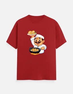 VADA PAV DTF PRINT T SHIRT - S