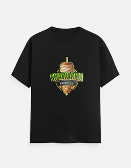 SHAWARMA DTF PRINT T SHIRTS - S