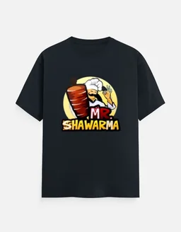 SHAWARMA DTF PRINT T SHIRTS - S