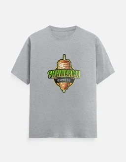 SHAWARMA DTF PRINT T SHIRTS - S