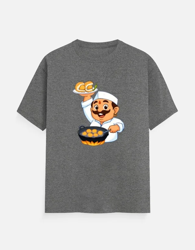 VADA PAV DTF PRINT T SHIRT - S