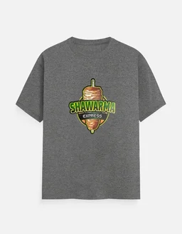 SHAWARMA DTF PRINT T SHIRTS - S