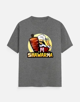SHAWARMA DTF PRINT T SHIRTS - S