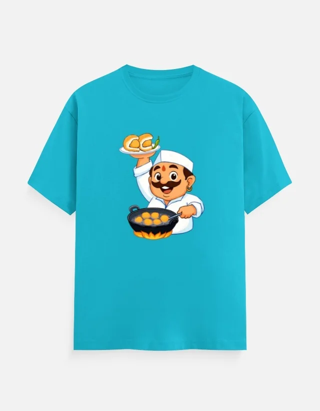 VADA PAV DTF PRINT T SHIRT - S