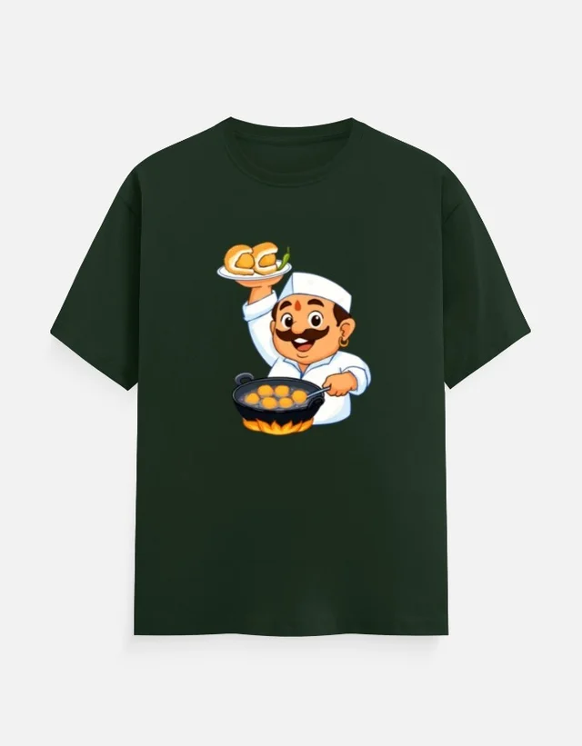 VADA PAV DTF PRINT T SHIRT - S