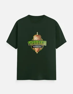 SHAWARMA DTF PRINT T SHIRTS - S