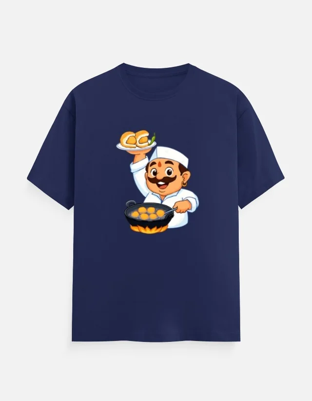 VADA PAV DTF PRINT T SHIRT - S
