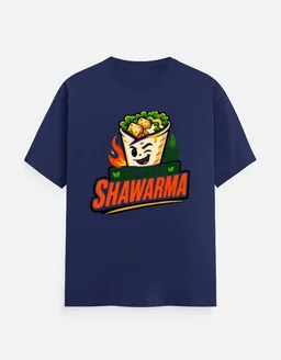SHAWARMA DTF PRINT T SHIRTS - S