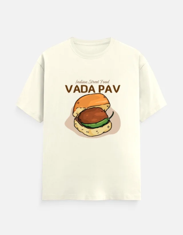 VADA PAV DTF PRINT T SHIRT