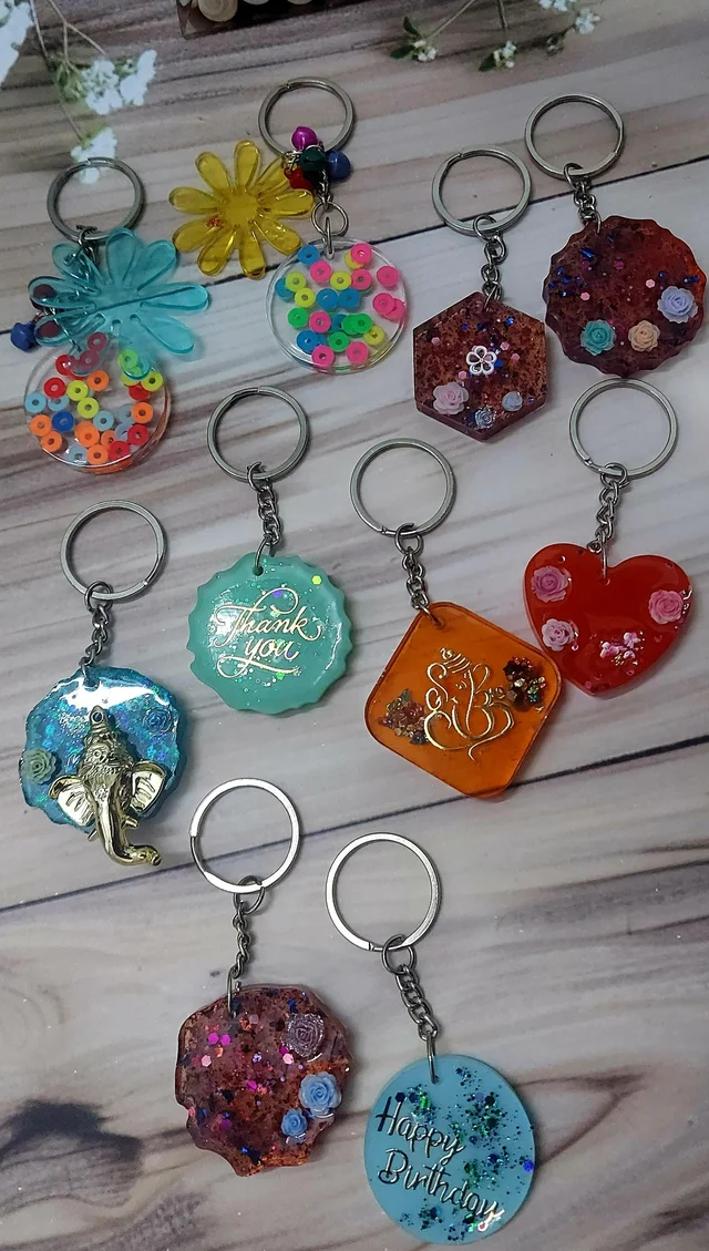 Resin Keychains
