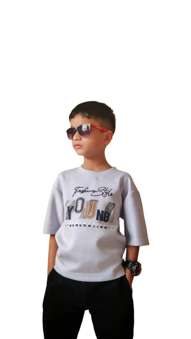 ROSEVERA Classic Crew Neck T-Shirt - 9-10, Lavender