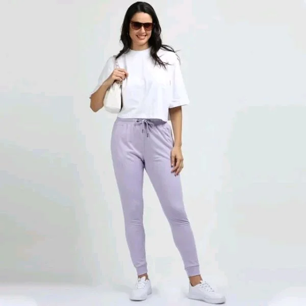 ROSEVERA JOGGERS - M, LAVENDER