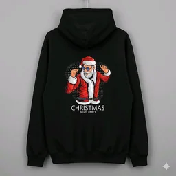 ROSEVERA Hoodie (unisex) - Christmas special design - S, Black