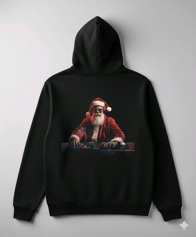 ROSEVERA Hoodie (unisex) - Christmas special design - 2XL, Black