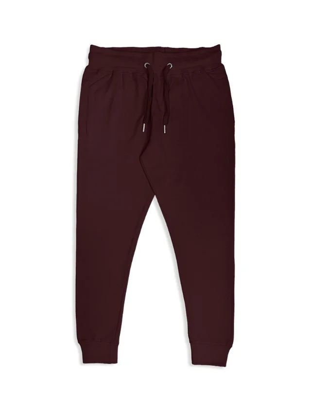 ROSEVERA JOGGERS - XL, Maroon